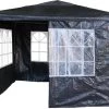 Garden Royal Partytent 3x3m Grijs Met 4 Zijwanden