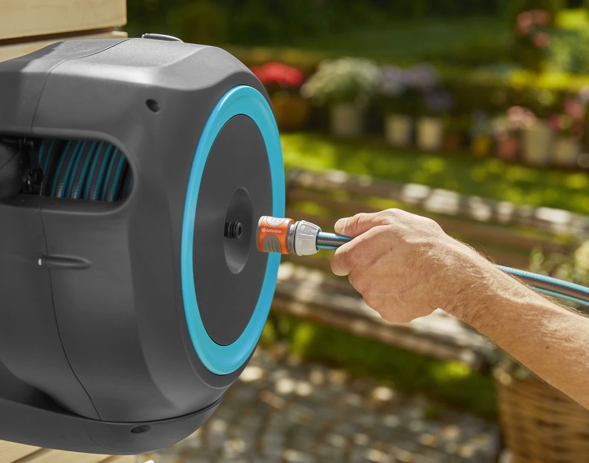 GARDENA - Wandslangbox RollUp M - 20m Slang - 11 Diameter - Image 5