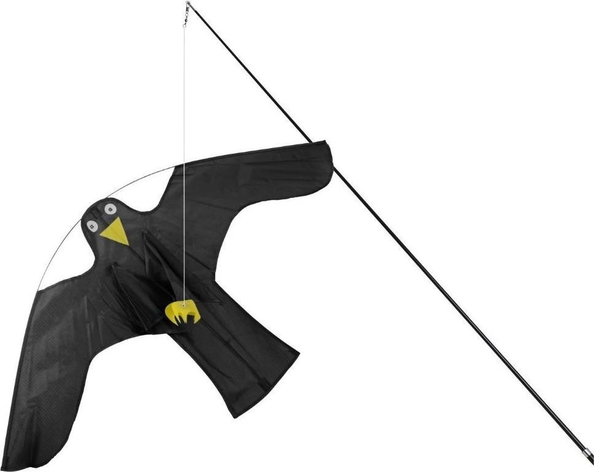 Orange85 Vogelverjager - Duivenverjager - Vlieger - Kraai - 4 Meter - Tegen Meeuwen - Kite Hawk - Meeuwen Verjagen - Dak - Vogelverschrikker - Image 6