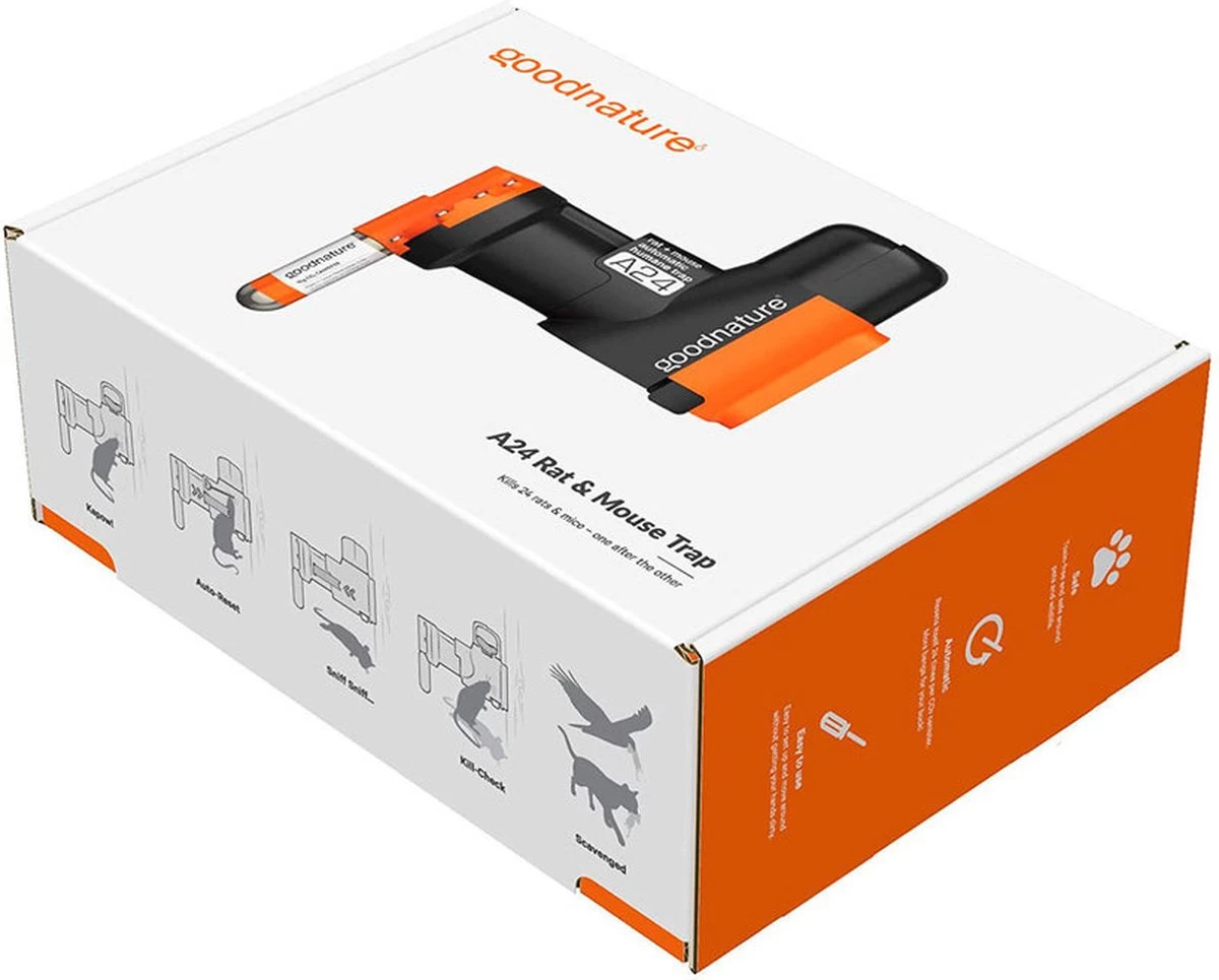 Goodnature A24 Met Teller - Rattenval - Muizenval - Rat - Muis - Image 2