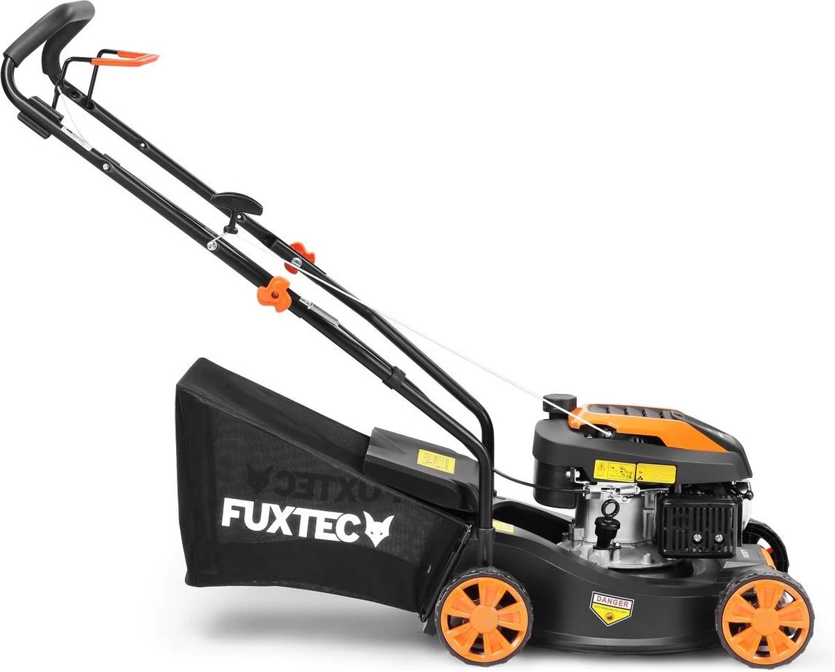 FUXTEC Grasmaaier Benzine - 41cm - 80cc - Duwmaaier - Opvangbak 45L - FX-RM4180 - Image 4