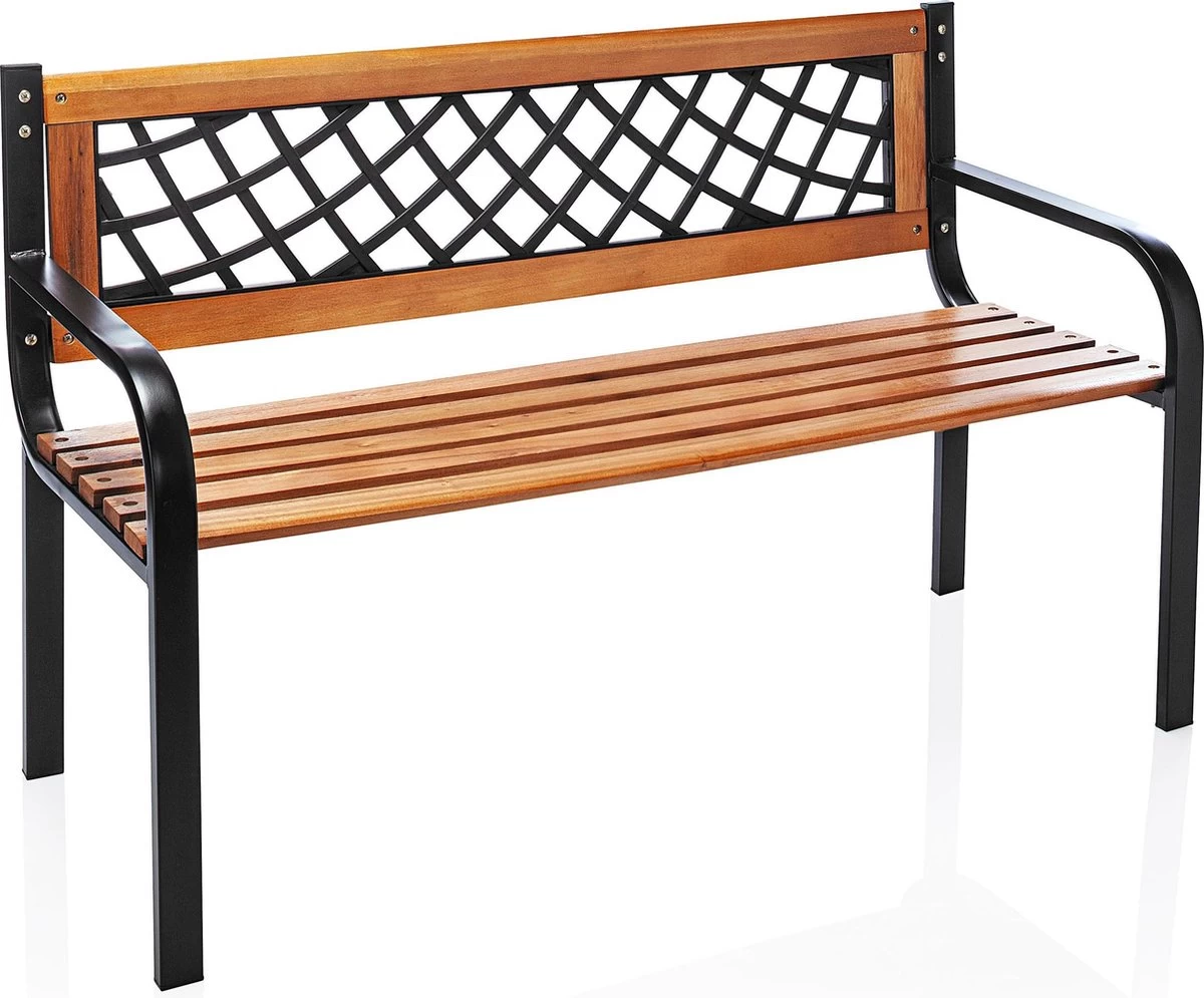 Relaxwonen - Tuinbank - FSC Hout - Metalen Frame - Trend 2023