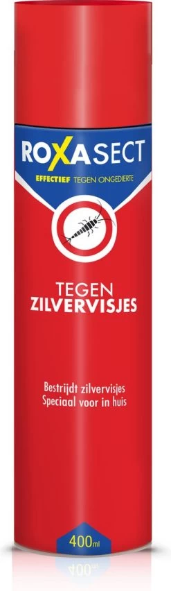 Roxasect Spray Tegen Zilvervisjes - Ongediertewering - 400ml