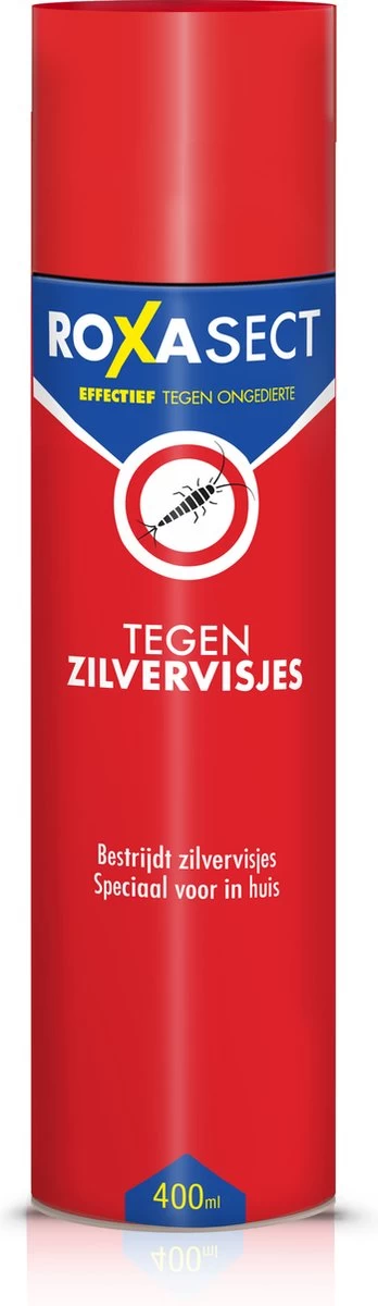 Roxasect Spray Tegen Zilvervisjes - Ongediertewering - 400ml