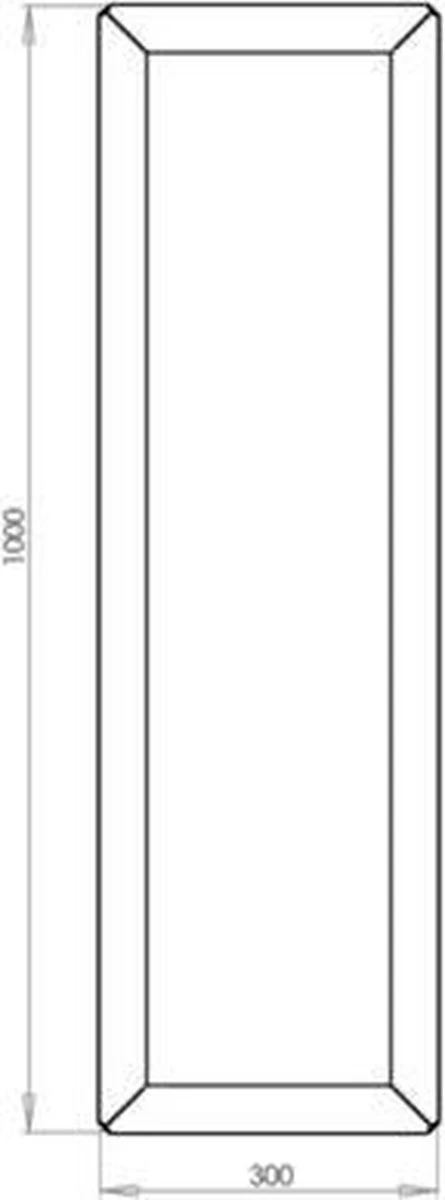 MySteel Cortenstaal Plantenbak Texas L100 X B30 Cm - Hoogte: 30 Cm - Image 2