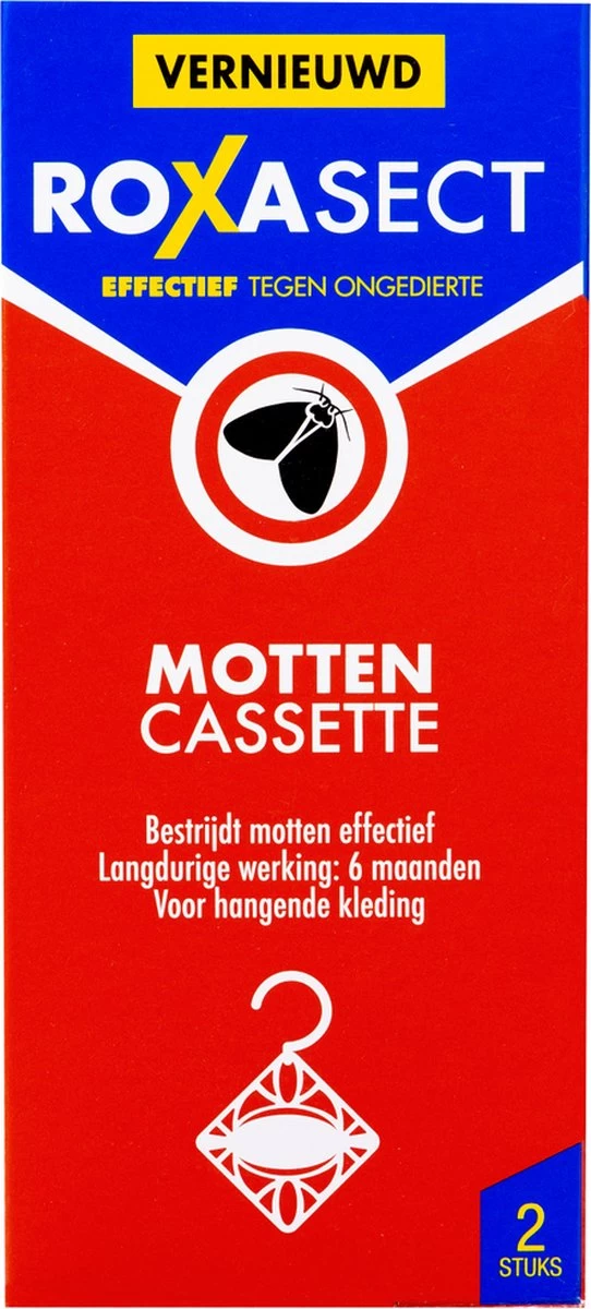 Roxasect - Anti Mottencassette - 6 Maanden Motvrij - 2 Stuks - Image 3