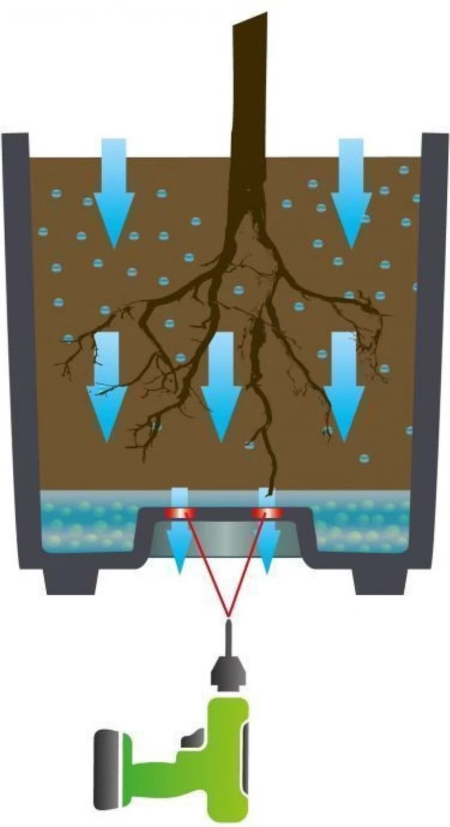 EDA Plantenbak - Bloembak - 46L - 78,5 X 29,5 X 60 Cm - Antraciet - Image 2