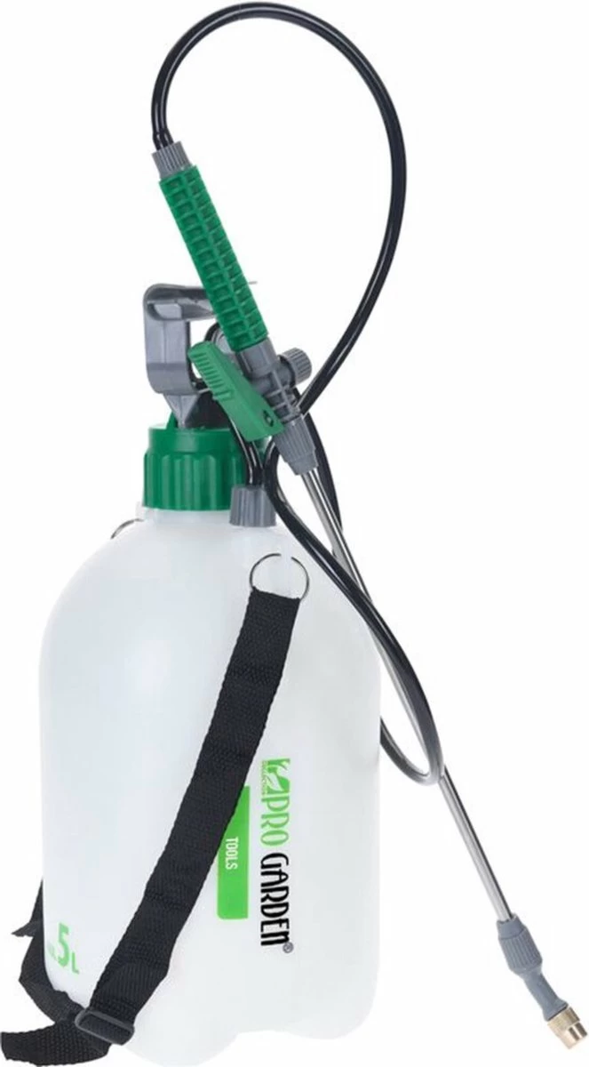 Merkloos Pro Garden Plantensproeier Drukspuit - 5 Liter - Inclusief Draagriem - Image 4