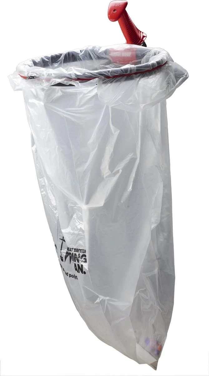 Handihoop Afvalring - Afvalzak Ring - Vuilniszak Ring Met Elastiek - Ergonomisch Handvat - Image 2