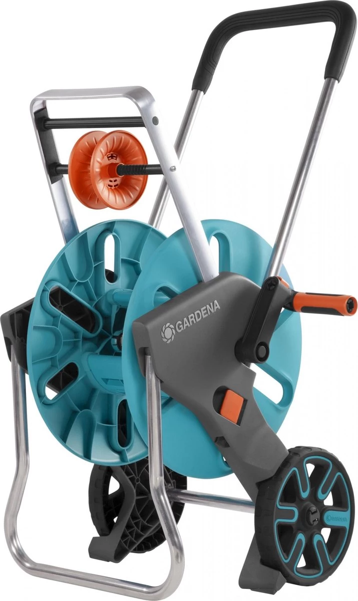 GARDENA - AquaRoll M CleverRoll Easy Slangenwagen - Maximaal 60 Meter - Inklapbare Zwengel - Image 2