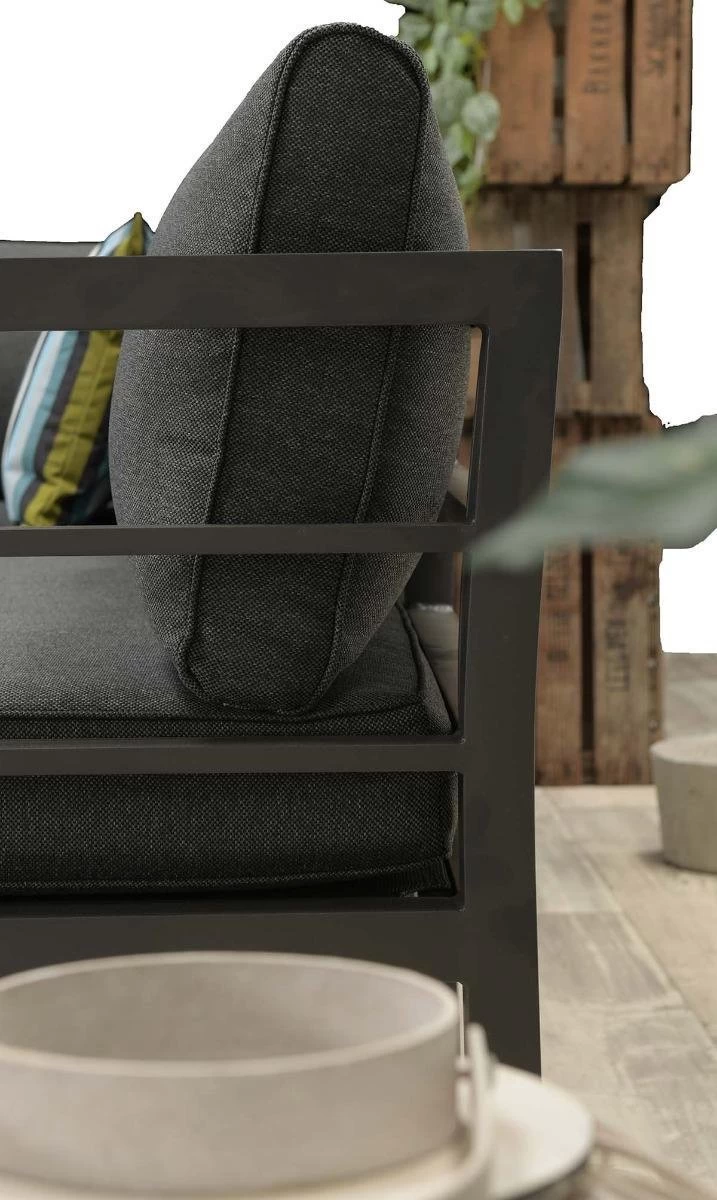 Blakes Lounge Diningset - 4 Delig - Donker Grijs - Image 13