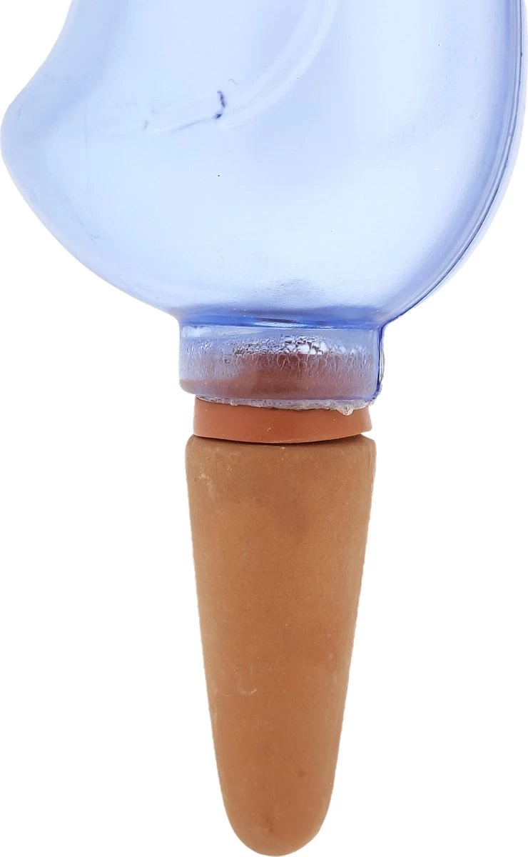 JS Drippy - Waterdruppelaars Set Van 2 Stuks - Druppelaar Vogel - Druppelsysteem Planten - Watergeefsysteem Kamerplanten - Waterbol - Blauw - Image 4