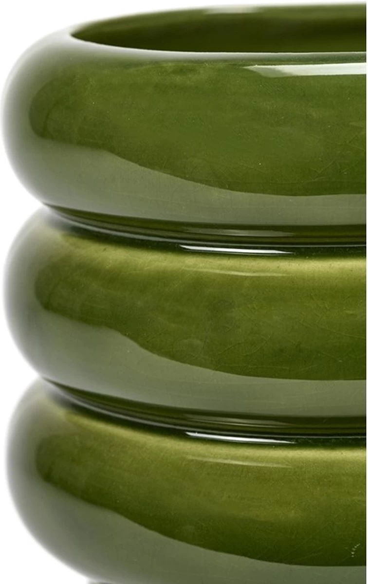 Serax Bloempot-Sierpot Groen D 14.5 Cm H 12,5 Cm - Image 2