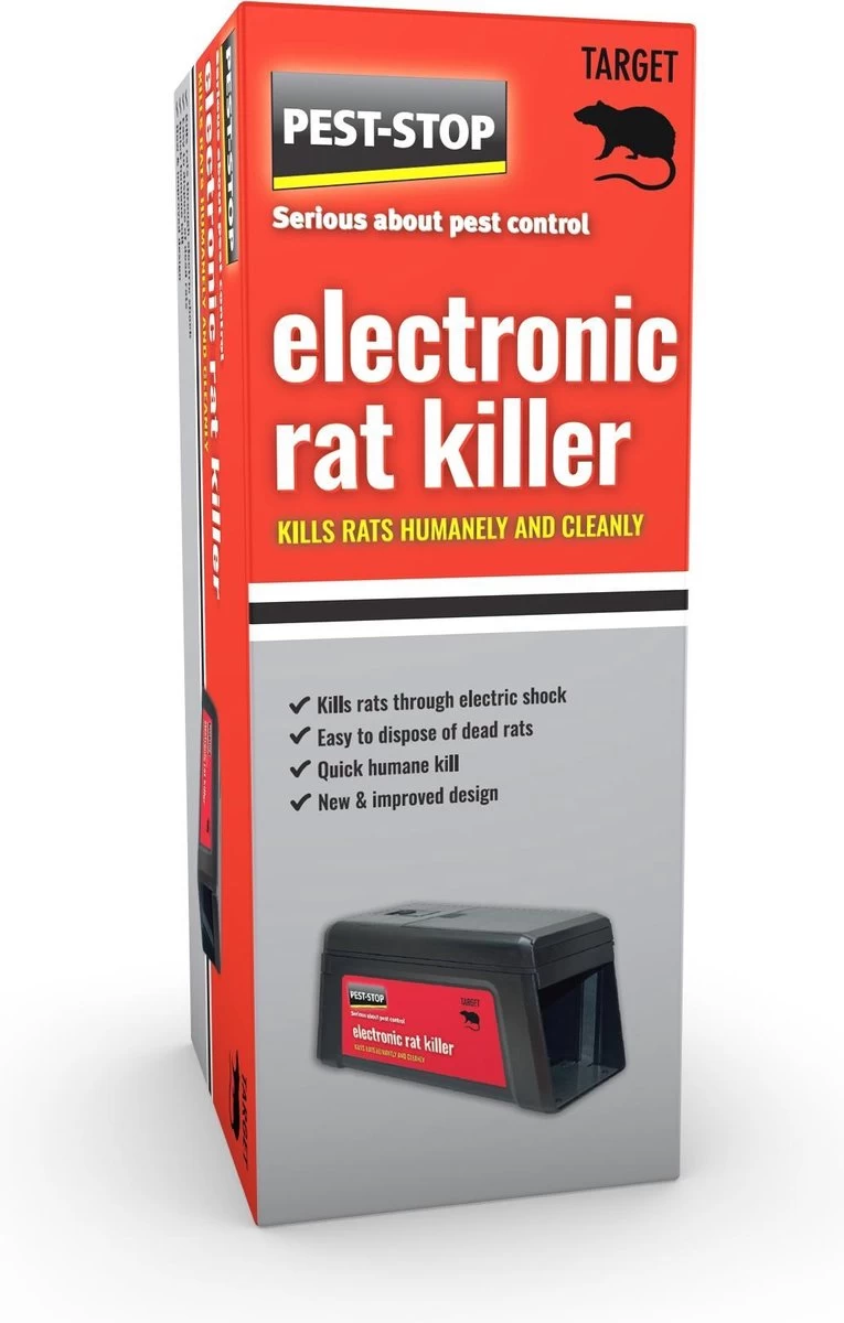 Pest-Stop - Elektrische Rattenval - Tegen Ratten En Muizen - Werkt Op Batterijen - Image 3