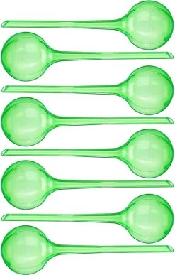 HGMD Waterdruppelaar Set Van 8 Stuks Voor Planten Transparant - Groen - Waterdruppelaar Voor Kamerplanten – Waterbol - Waterdruppelaar Voor Planten - Watergeefsysteem