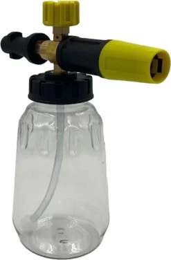 Jatso® Foam Cannon - Snow Foam - Foam Gun - Schuimlans - Foam Gun Auto - Foam Lance - Schuimsproeier - Snow Foam Cannon - Past Op Karcher K1 T/m K7 - Messing - Afneembaar Pistool