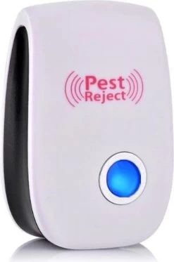 2 X Pest Reject - Ongediertebestrijder - Insectenverdrijver - Ongedierte - Ultrasoon - Ultrasone Insectenbestrijding