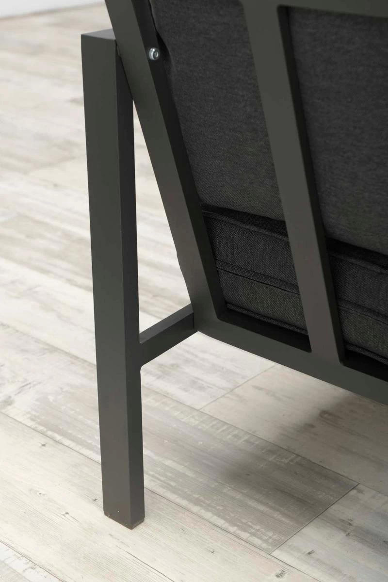 Garden Impressions Durban Loungeset - 4-delig - Zwart - Image 15