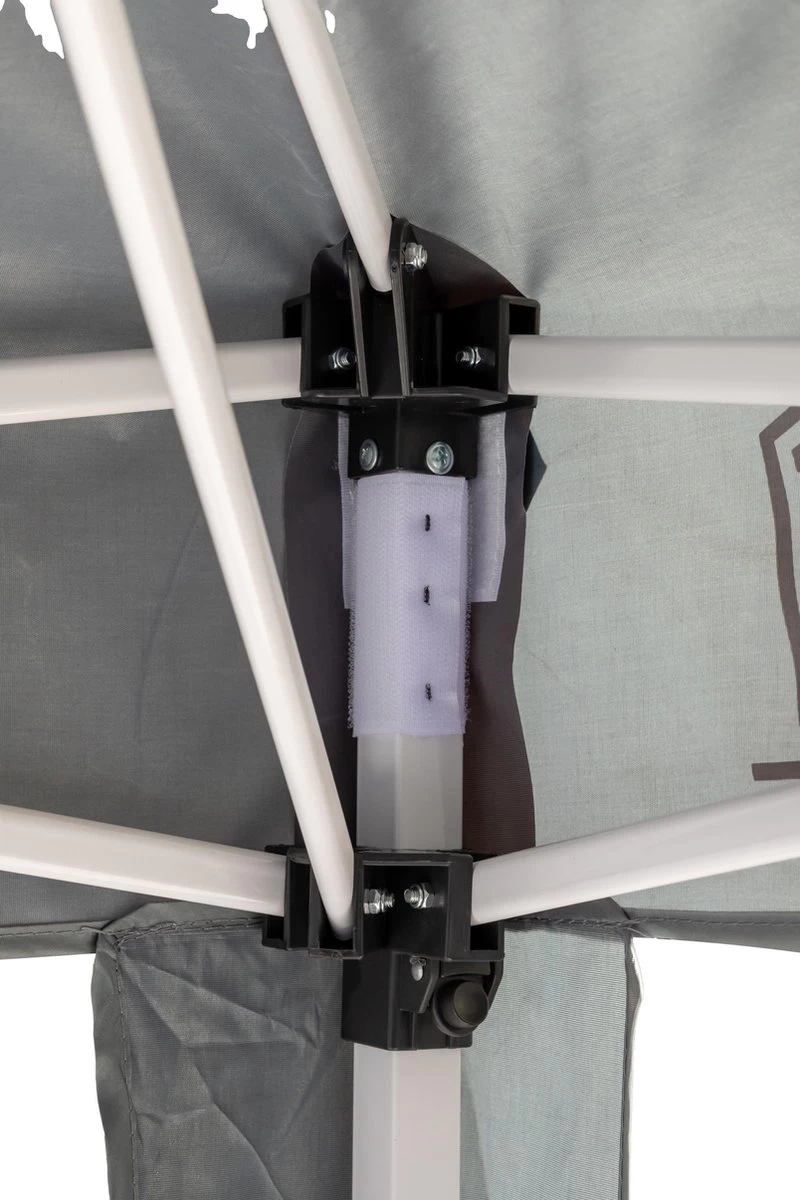 MaxxGarden Partytent - Paviljoen - 3x3 - Easy Up - Opvouwbaar - Waterdicht - Zwart - Image 2