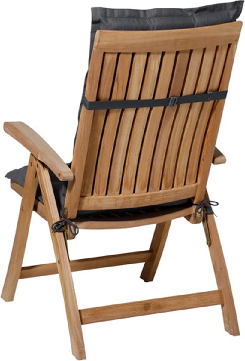 Madison - Tuinkussen - Hoge Rug - 123 X 50cm - Panama Grijs - Standenstoel - Image 4