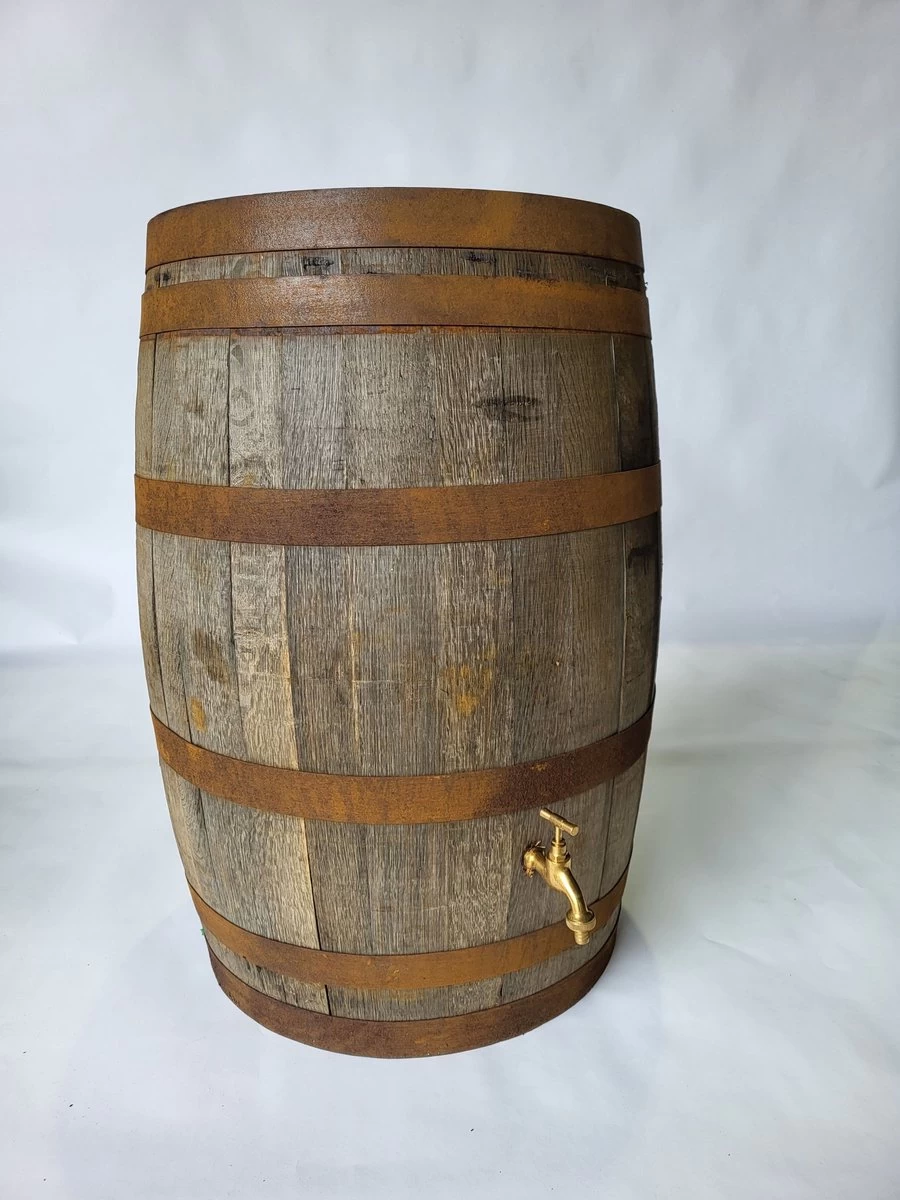 Houten Regenton Met Waterkraan - 190 Liter - Image 3