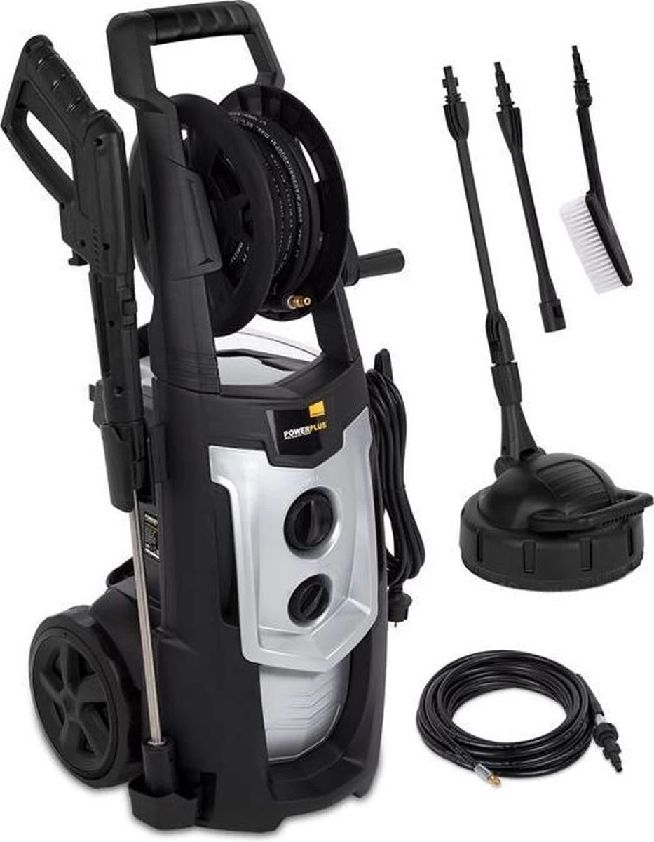 Powerplus POWXG90425 Hogedrukreiniger - 2500W - Max. 195 Bar - 468 L/h - Incl. 8m Slang, Terrasreiniger En Accessoires - Reiniger Voor Auto, Fiets En Meubelen - Image 5