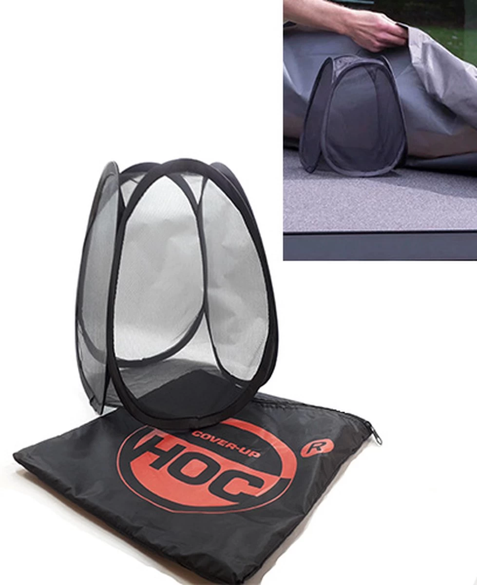 COVER UP HOC - Diamond Hoes Tuinmeubelen- 250x250x90 Cm - Tuinset Beschermhoes Waterdicht Met Stormbanden, Trekkoord En Afwaterings HOCCIE - Zilvergrijze Hoes Tuinmeubels - Image 3