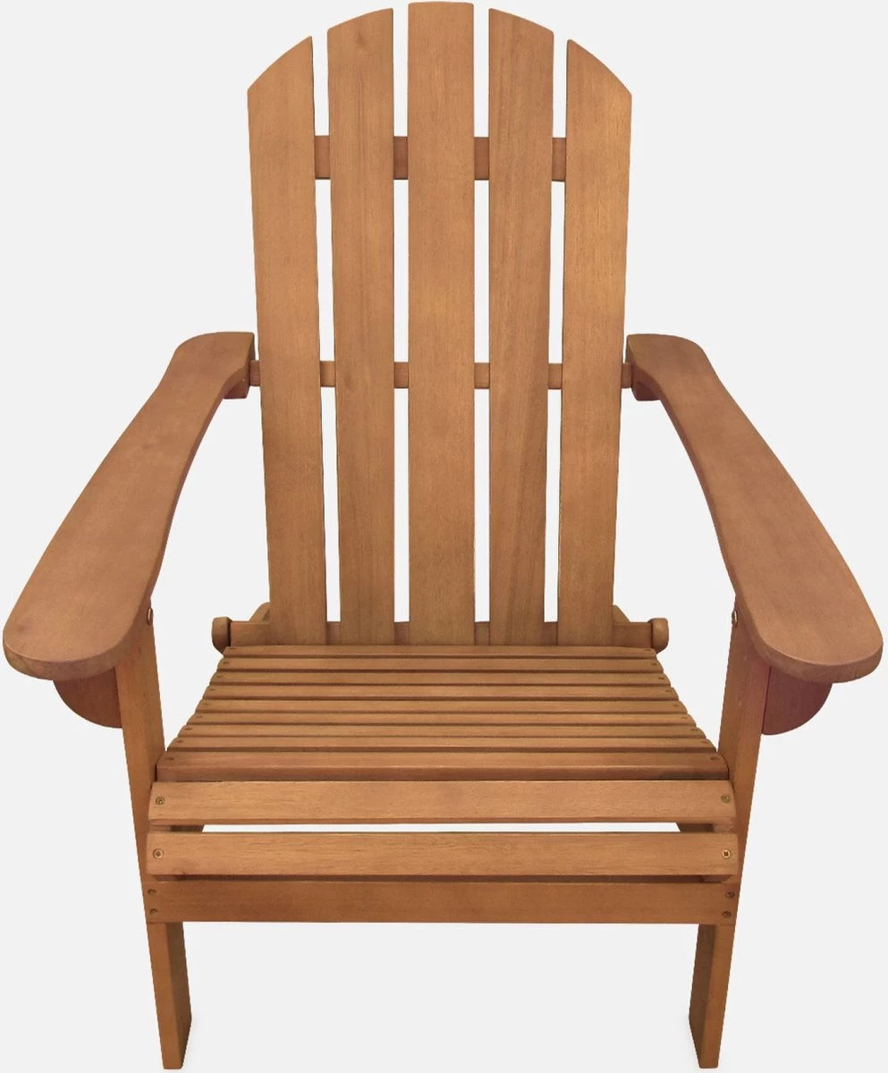 Alice's Garden Relaxstoel Adirondack Salamanca - FSC Eucalyptushout – Naturel - Image 5