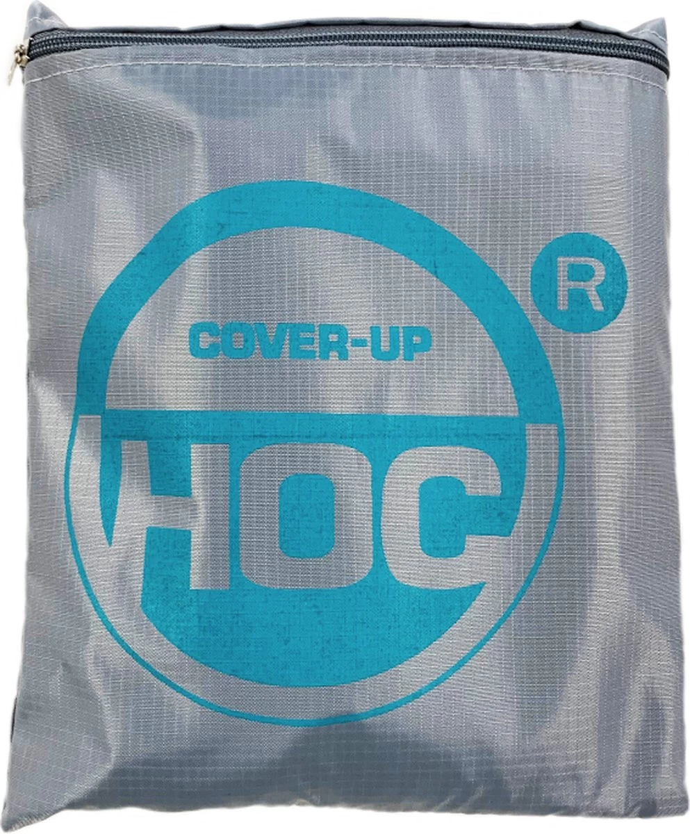 COVER UP HOC - Diamond Hoes Tuinmeubelen- 250x250x90 Cm - Tuinset Beschermhoes Waterdicht Met Stormbanden, Trekkoord En Afwaterings HOCCIE - Zilvergrijze Hoes Tuinmeubels - Image 12